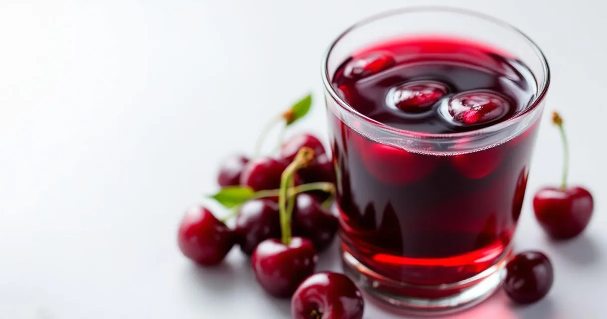 Kirschsaft: Wirkung von Melatonin und Anthocyanen