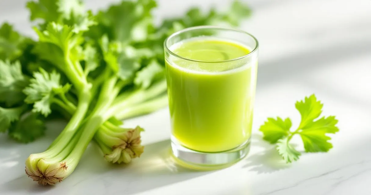 Selleriesaft: Wirkung, Vorteile und Studienlage