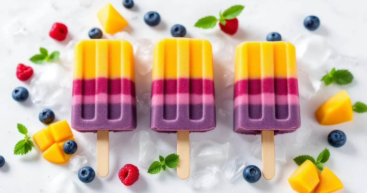 Smoothie-Eis am Stiel: Gesundes Fruchteis selber machen
