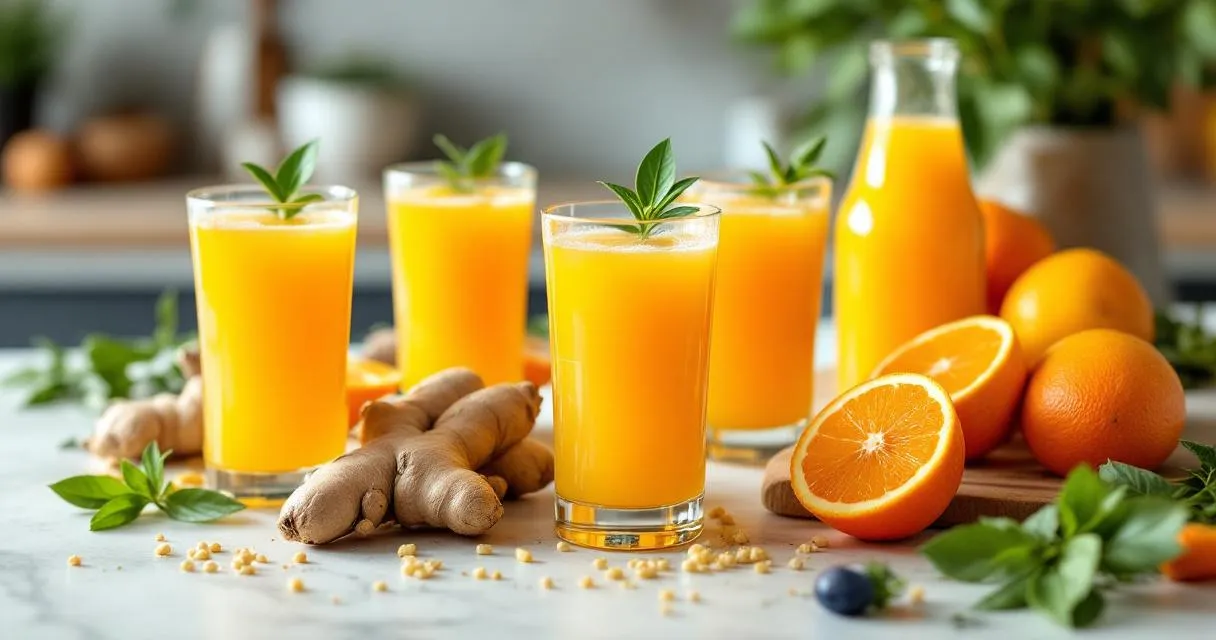 7-Tage Immunsystem-Kur: Stärke deine Abwehr mit Säften