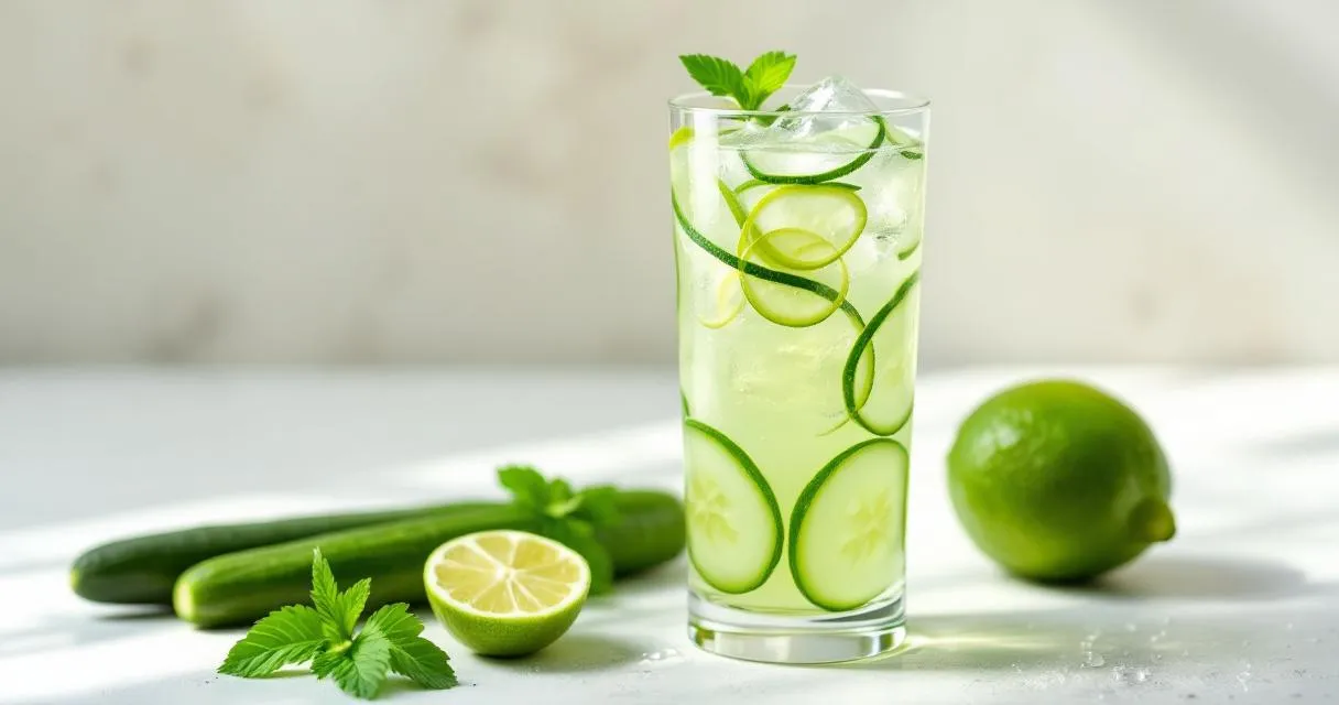 Gurken-Limonade: Ultrafrisch und kalorienarm