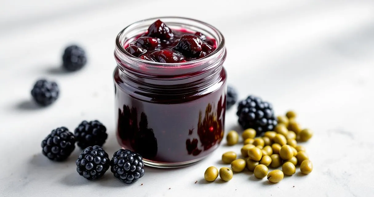 Beerenkonfitüre mit Kapern: Süß-salziger Aufstrich