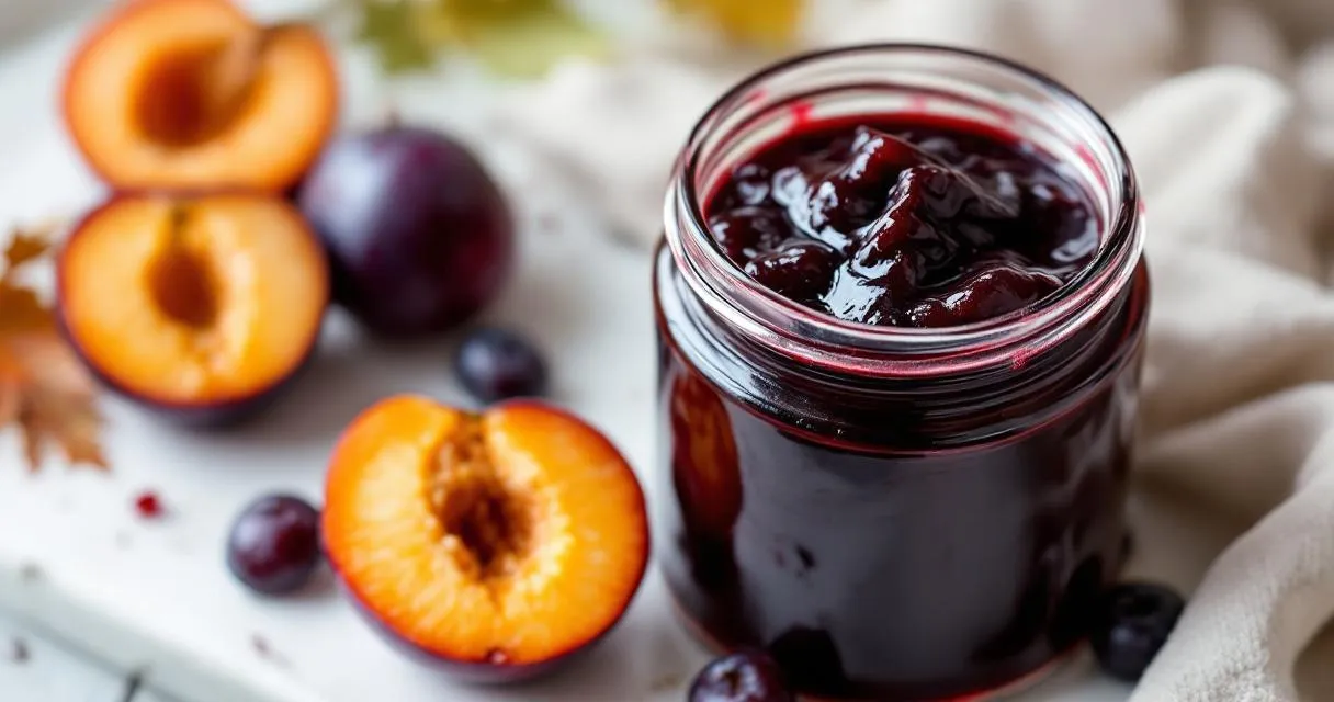 Pflaumenmarmelade: Herbstklassiker mit samtiger Textur