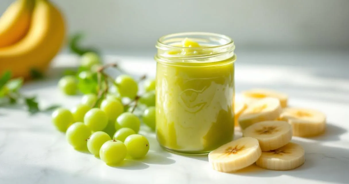 Stachelbeer-Banane-Marmelade: Süß-saure Überraschung