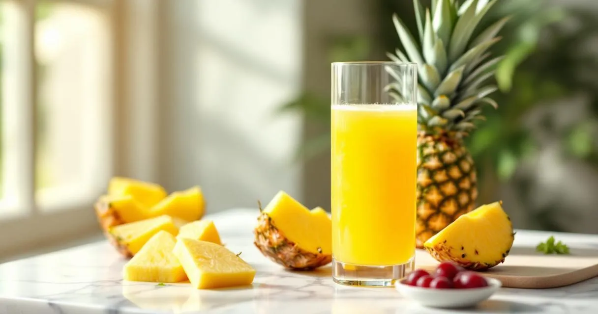Ananassaft: Tropische Frische selbst gemacht