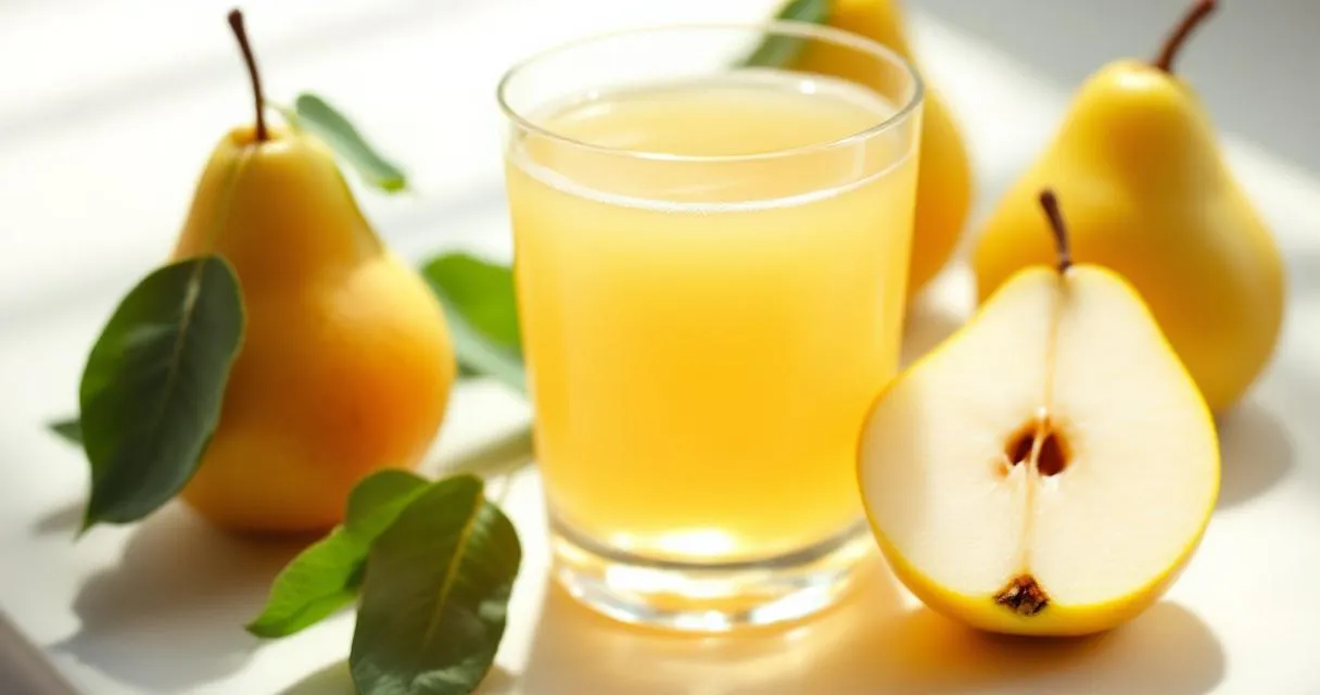 Birnensaft selber machen: 4 Rezepte von pur bis raffiniert
