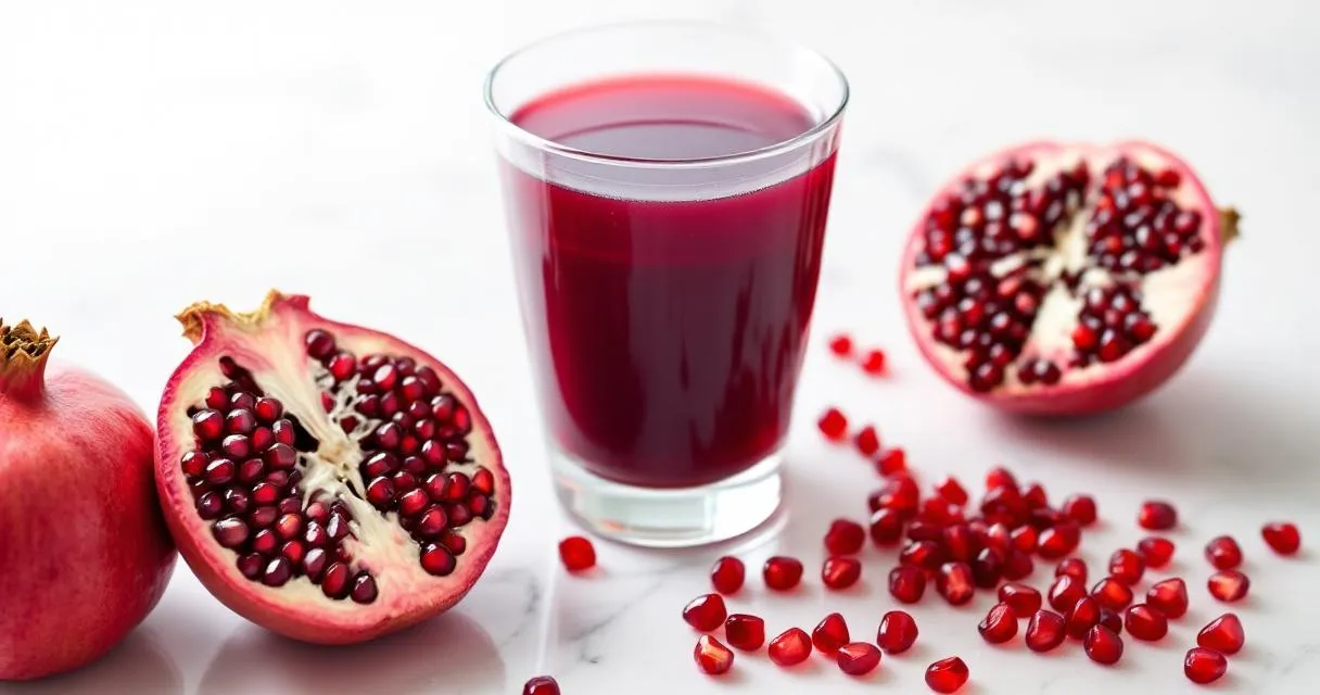 Granatapfelsaft: Rubinroter Antioxidantien-König