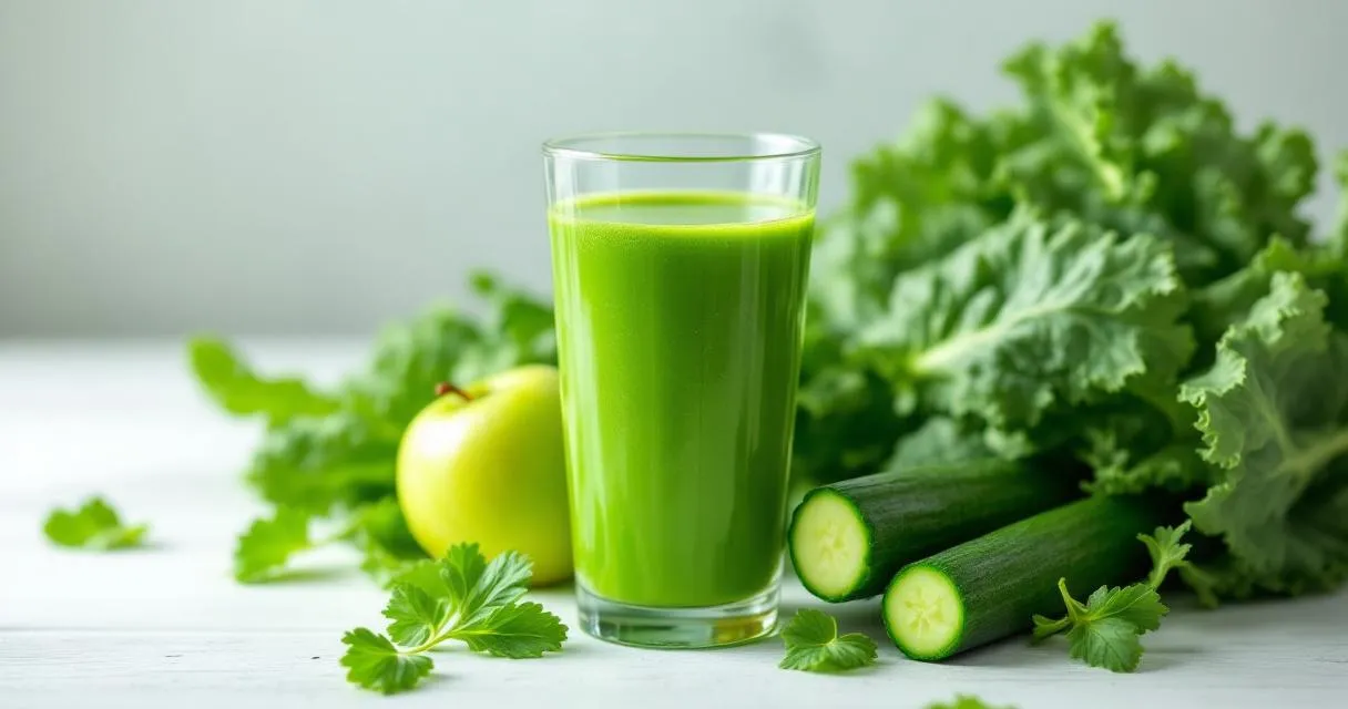 Grüner Saft: Grundrezept für Einsteiger