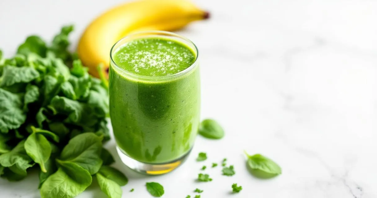 Grüner Smoothie: Der ultimative Energie-Booster