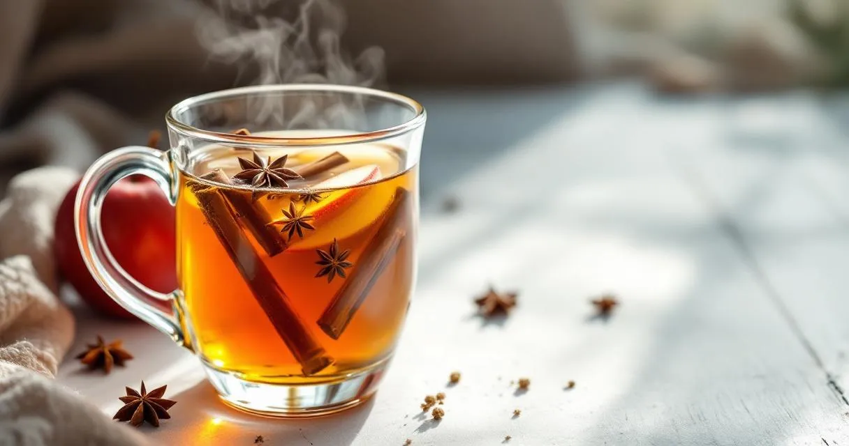 Heißer Apfelsaft mit Gewürzen: Wärmender Winterklassiker