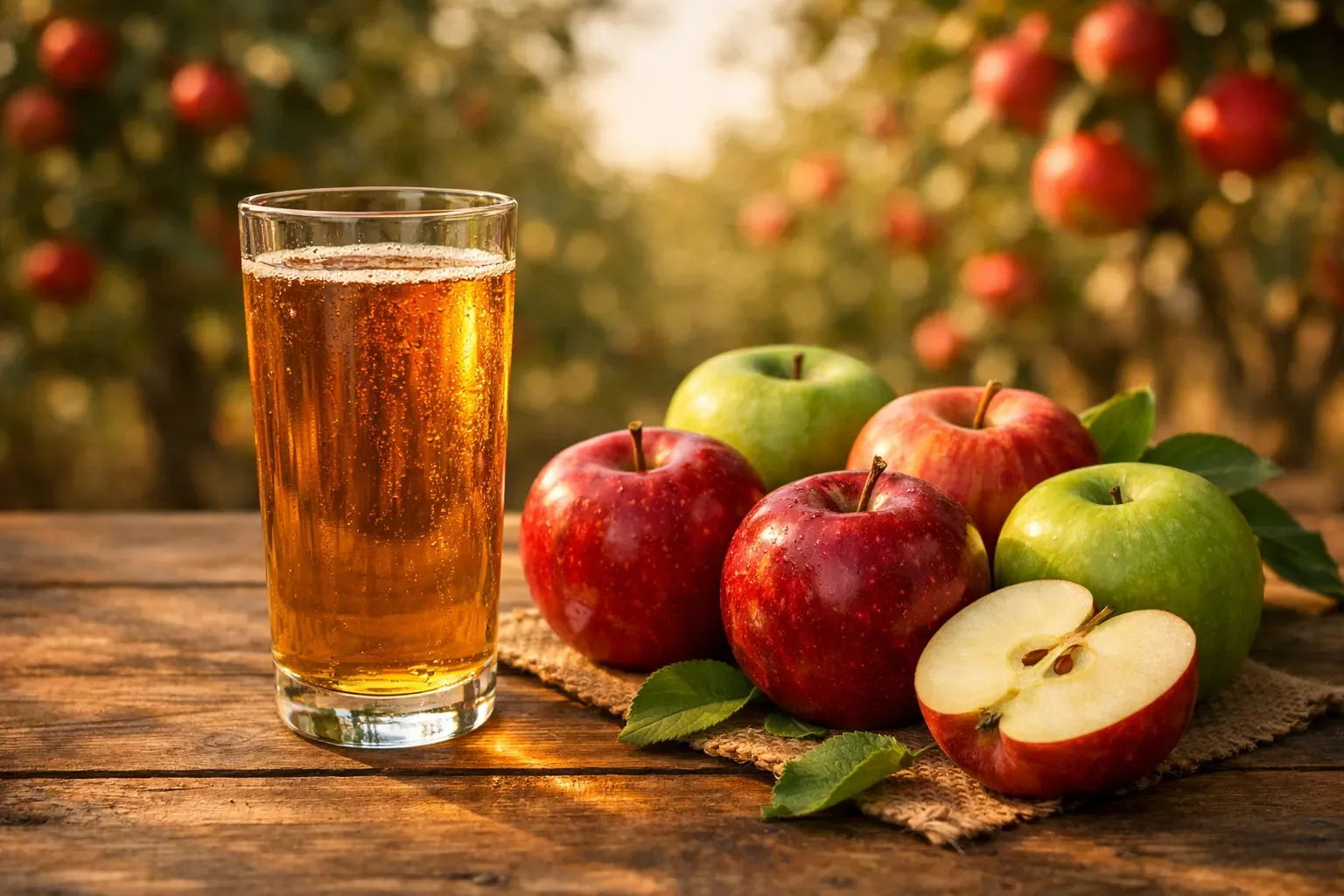 Apfelsaft: Sorten, Herstellung und worauf es ankommt