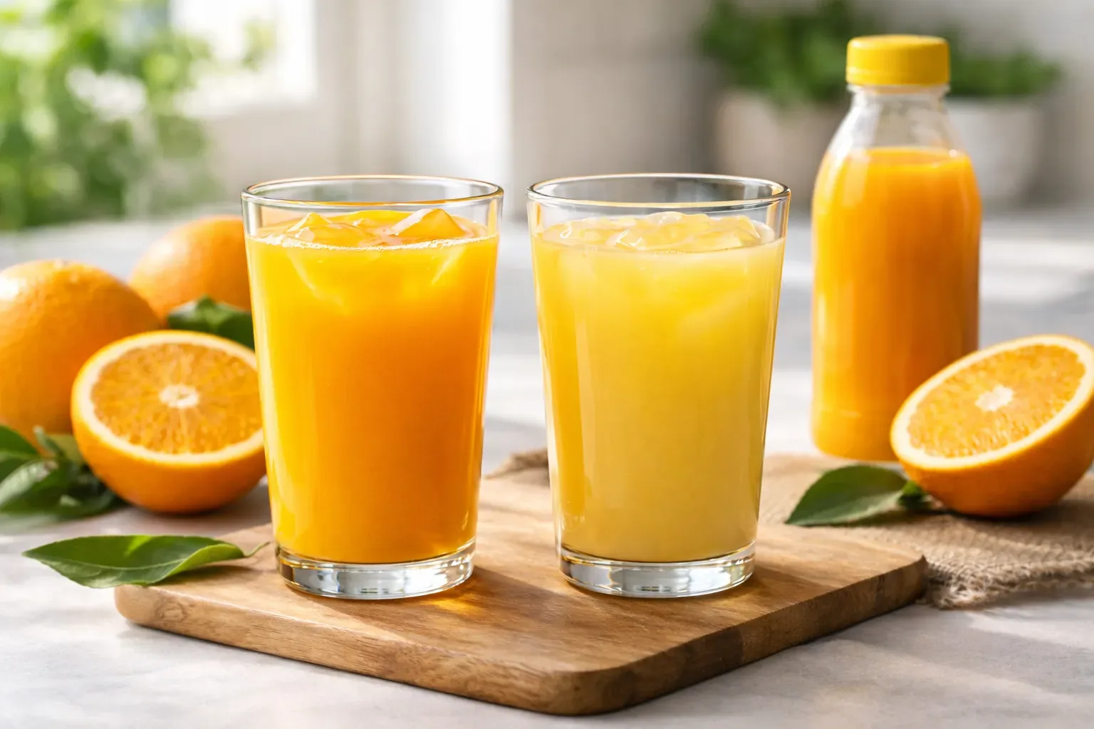 Direktsaft vs. Konzentrat: Der große Vergleich