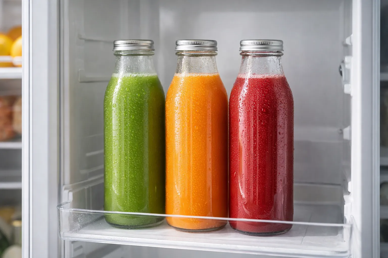 Frischen Saft richtig lagern: Haltbarkeit und Tipps