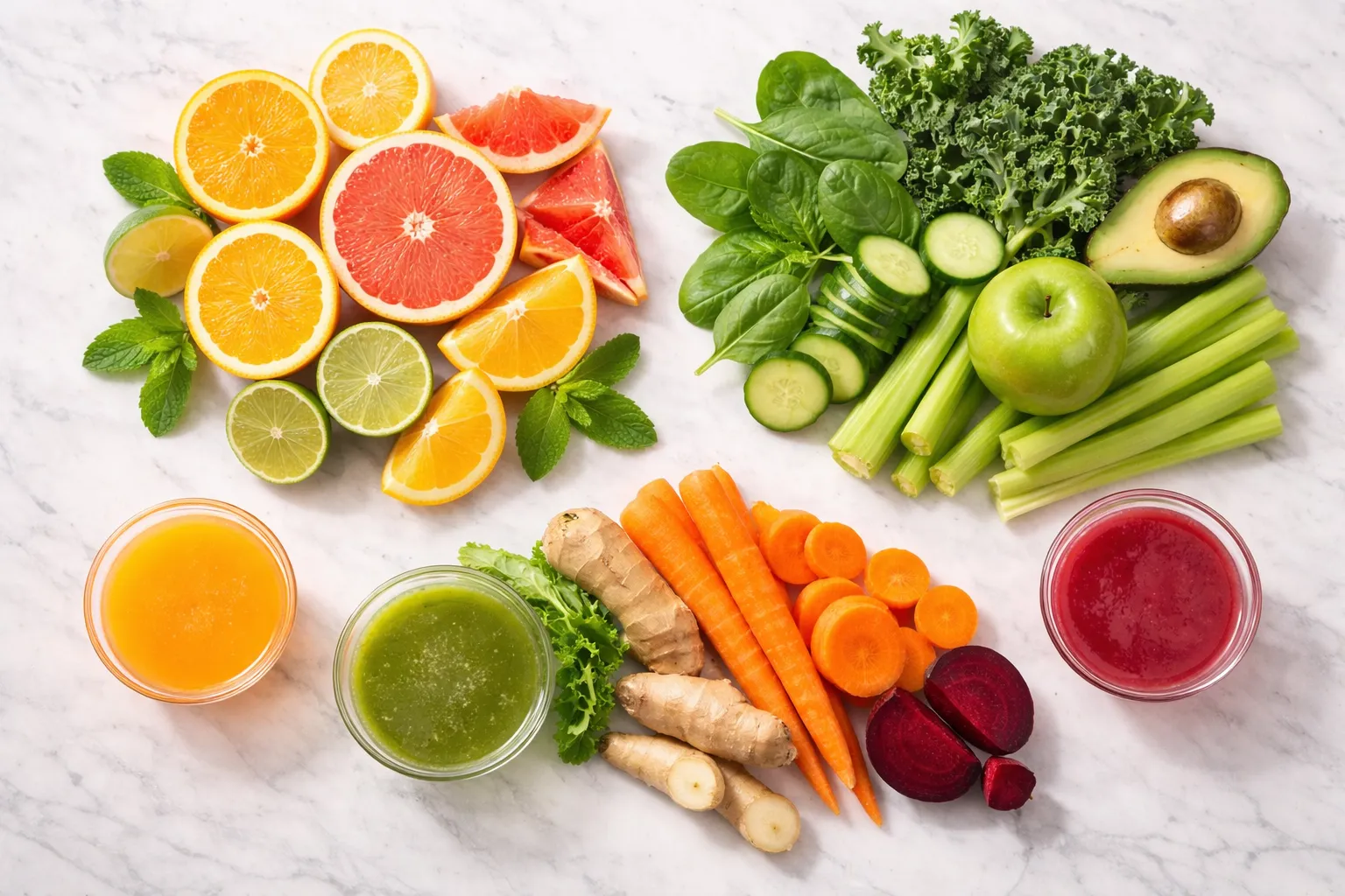 Saft-Kombinationen: Warum manche Mischungen funktionieren