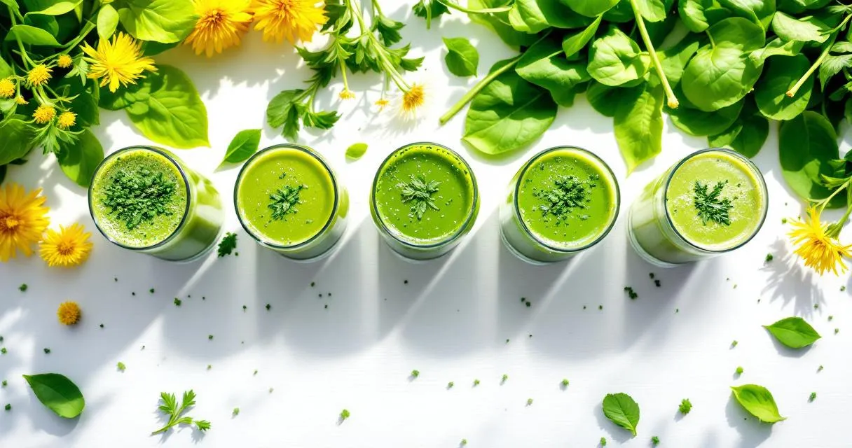 Frühjahrs-Detox: 7 Säfte für den Frühlings-Neustart