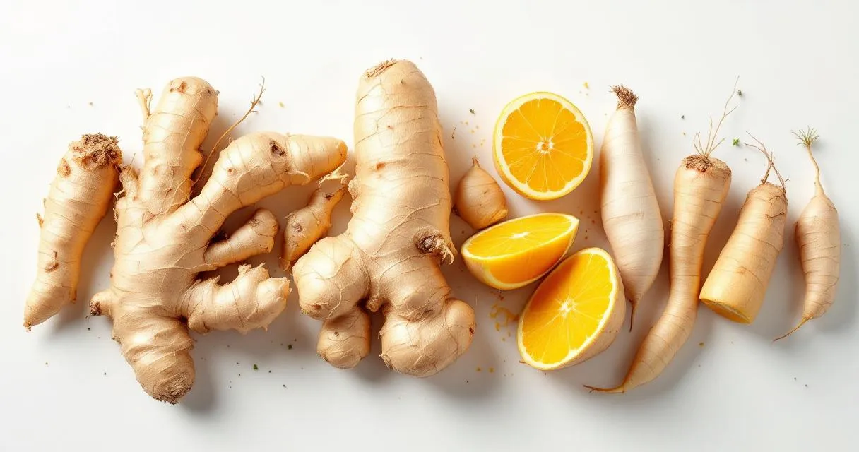 Wurzeln und Rhizome: Ingwer, Kurkuma & Meerrettich